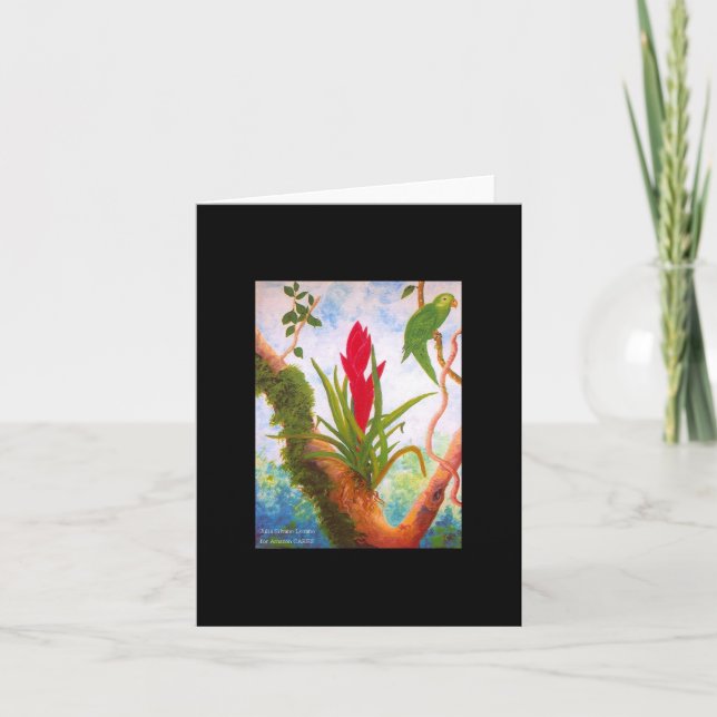 Ursprüngliche Kunst geschaffen für Karte (Vorderseite)