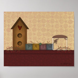 Ursprüngliche Landeshütte Poster