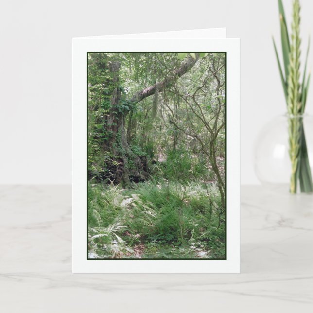 Ursprüngliche Landschaftsgrüßkarte Karte (Vorderseite)