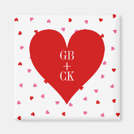 Ursprüngliche Magnete für den Valentinstag