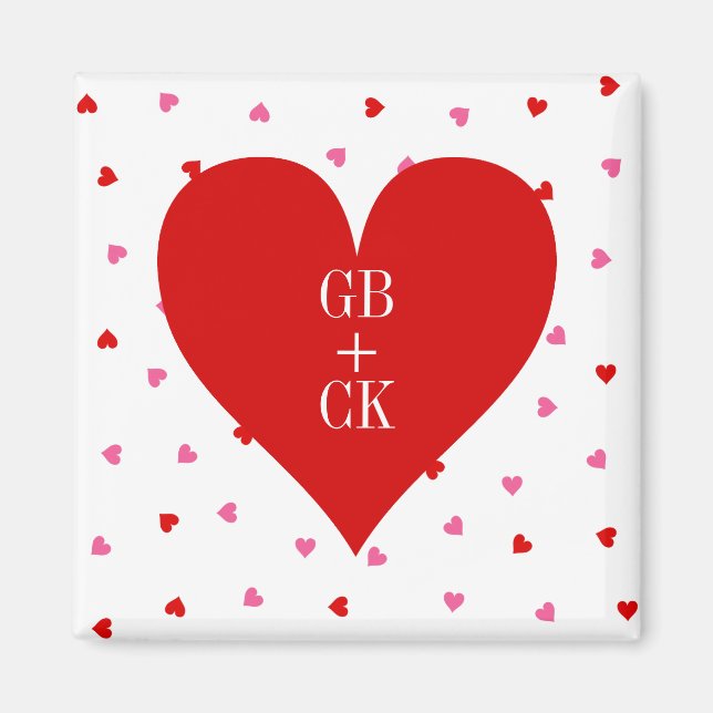 Ursprüngliche Magnete für den Valentinstag (Vorne)