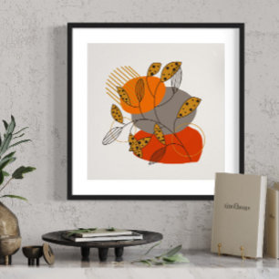 Ursprüngliche moderne Kunst Abstract Poster