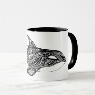 Ursprüngliche Orca-Entwurfs-Tasse Tasse