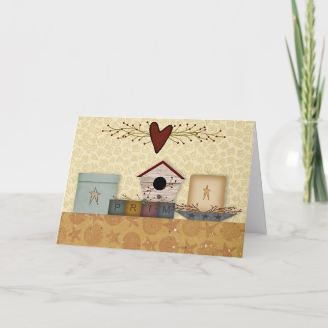 Ursprüngliche Sammlungs-Geburtstags-Karte Karte (Vorderseite)