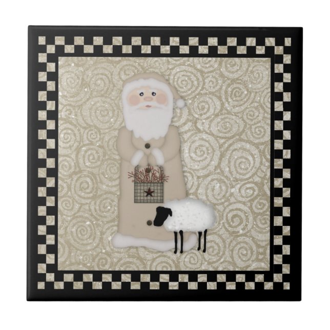 Ursprüngliche Sankt-Fliese Fliese (Vorderseite)