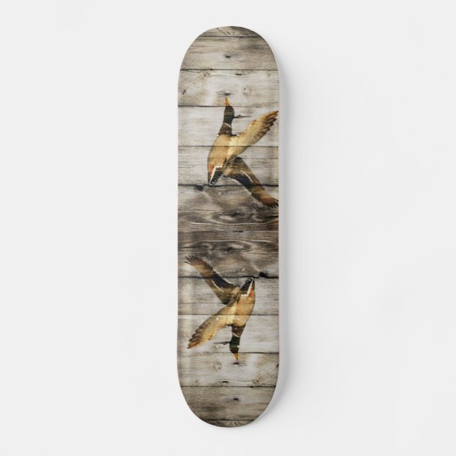 Ursprüngliche Scheunen-hölzerne Skateboard (Vorderseite)