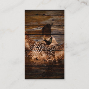 Ursprüngliche Scheunen-hölzerner Visitenkarte