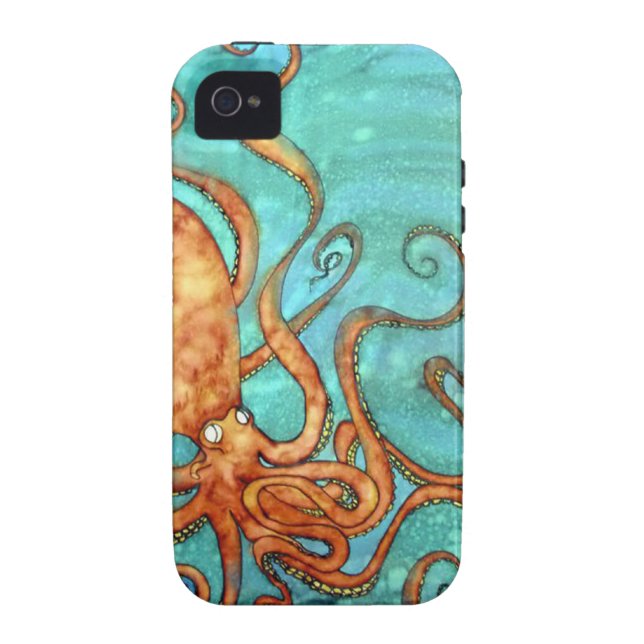 Ursprüngliche Silk Malerei auf Iphone Fall durch Case-Mate iPhone Hülle (Rückseite)