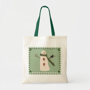 Ursprüngliche Snowman Tote Bag Tragetasche