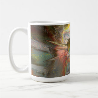 Ursprüngliche Spin-Art Kaffeetasse