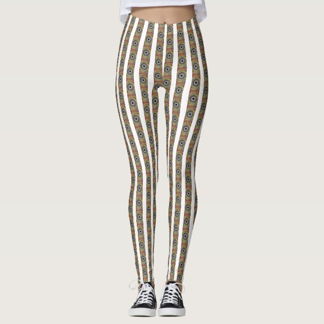 Ursprüngliche Spin-Art Leggings (Vorderseite)