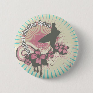 Ursprüngliche surfende Geist-T-Shirts und Button