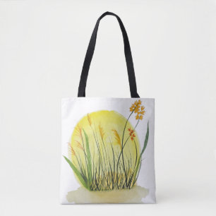 Ursprüngliche Wildblumen- und Präriegras-Natur