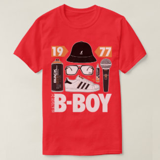 Ursprünglicher B-Junge angesagter Graffiti Lux DJ T-Shirt