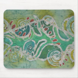 Ursprünglicher Batikentwurf durch Zorica Duranic Mousepad