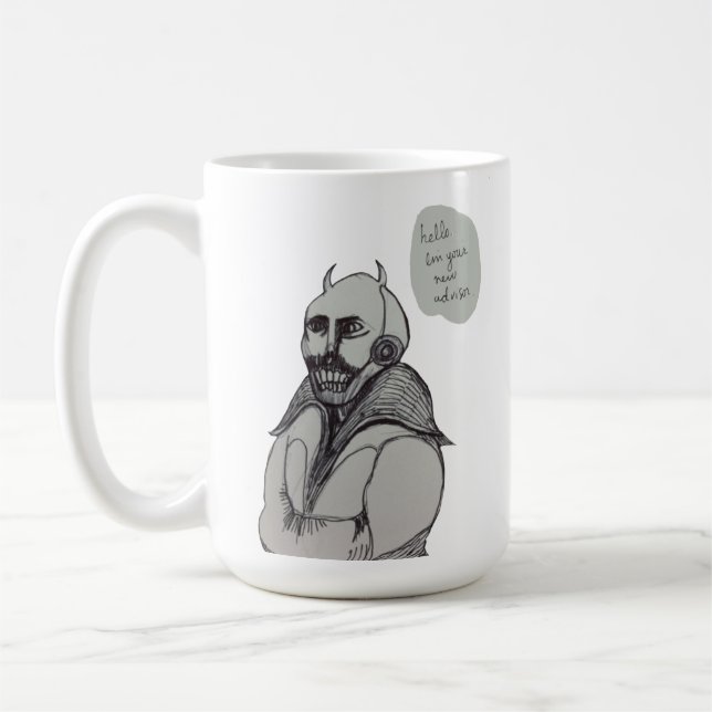 Ursprünglicher Dämon-Monster-Berater Tasse (Links)