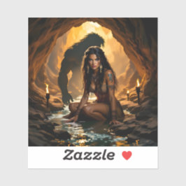 Ursprünglicher Höhlenbaum Nr. 5 (in Serie 14) Aufkleber