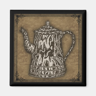 Ursprünglicher Kaffee-Topf-Magnet Magnet