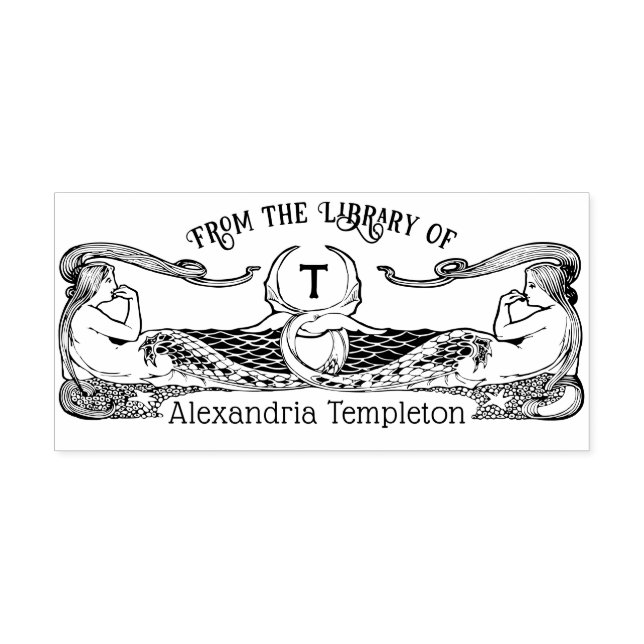 Ursprünglicher Name des Mermaids Library Permastempel (Design)