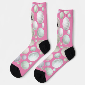 Ursprünglicher Pink Golf Socken
