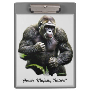 Ursprünglicher Power der Gorilla Klemmbrett