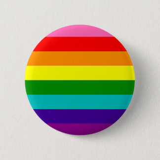 Ursprünglicher Regenbogen-Flaggen-Knopf Button