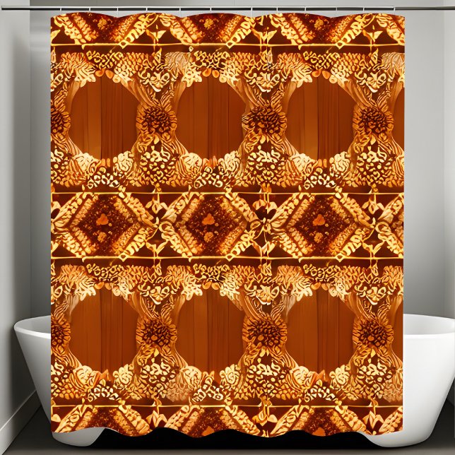 Ursprünglicher rustikaler Duschvorhang (Von Creator hochgeladen)