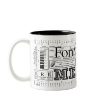 Ursprünglicher Schriftart ich Typografie