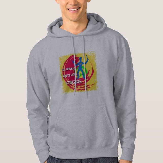 Ursprünglicher Superheld-Action-FigurHoodie Hoodie (Vorderseite)