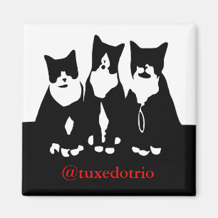 Ursprünglicher TuxedoTrio Magnet