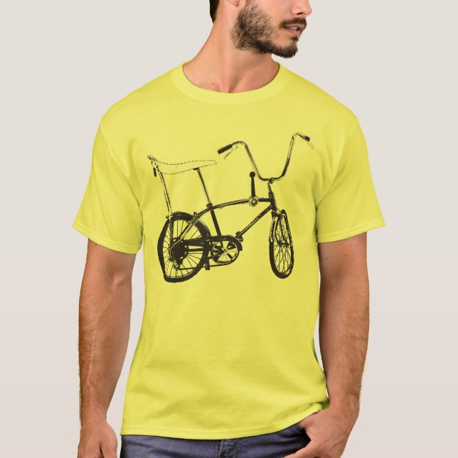 Ursprüngliches alte Schulfahrrad T-Shirt (Vorderseite)