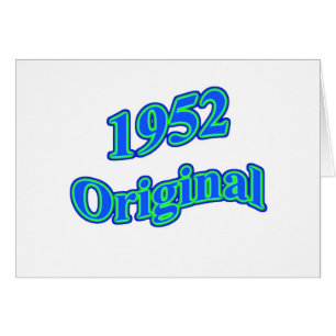 Ursprüngliches blaues Grün 1952