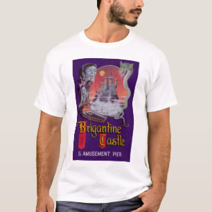 Ursprüngliches Brigantine-Schloss-Plakat T-Shirt