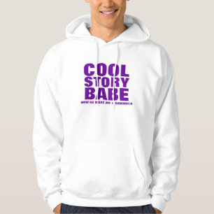 URSPRÜNGLICHES cooles Geschichten-Baby gehen jetz Hoodie