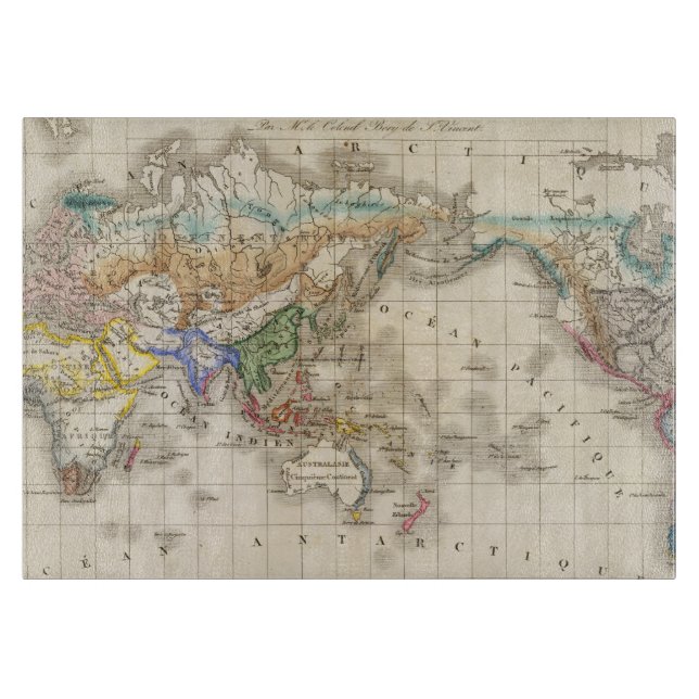 Ursprüngliches du genre der Verteilung humain Schneidebrett (Vorderseite)