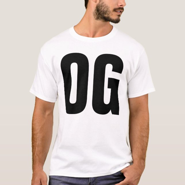 Ursprüngliches Gangsta T-Shirt (Vorderseite)
