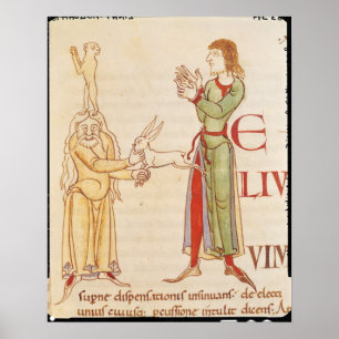 Ursprüngliches "H" in Form von zwei Zaubersprüchen Poster