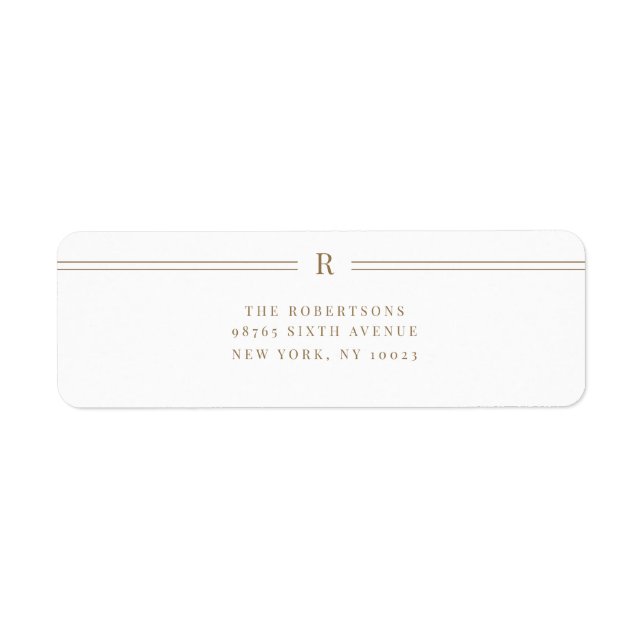 Ursprüngliches klassisches Hochzeitrücksendesiegel (Vorne)