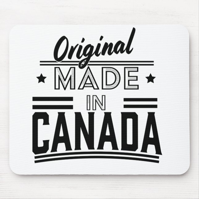 Ursprüngliches Made in Canada Logo Coaster Mousepad (Vorne)