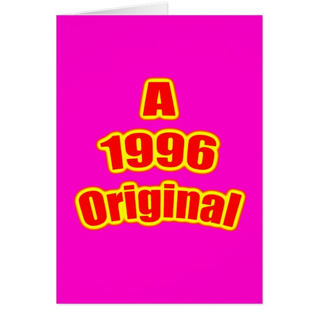 Ursprüngliches Mag des Rot-1996 (Vorne)