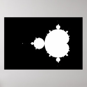 Ursprüngliches Mandelbrot Set 02 - Fraktal-Plakat Poster