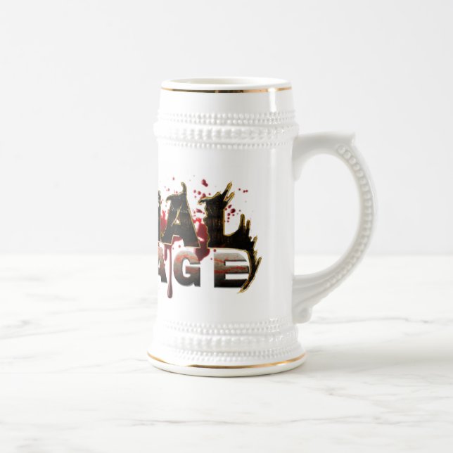 Ursprüngliches Massaker Stein ST01 Bierglas (Rechts)