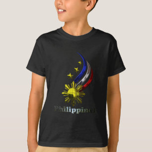 Ursprüngliches philippinisches Logo. Mabuhay T-Shirt