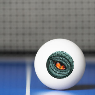 Ursprüngliches Reptilien-Raubtier-Auge Tischtennisball