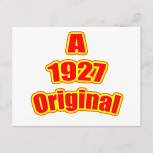 Ursprüngliches Rot 1927 Karte
