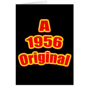 Ursprüngliches Schwarzes des Rot-1956