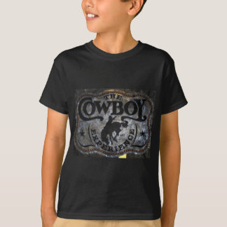 Ursprüngliches Westernland Pferdecowboyrodeo T-Shirt