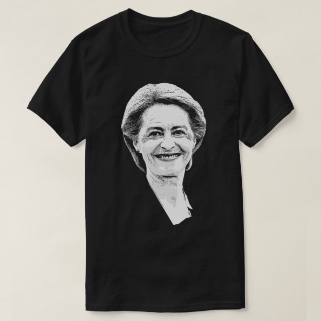 Ursula von der Leyen T-Shirt (Design vorne)