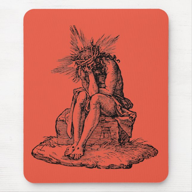 Urteil über Jesus Christus Mousepad (Vorne)