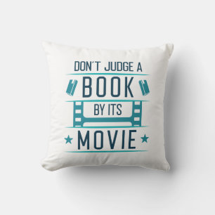 Urteile ein Buch nicht nach seinem Film Kissen